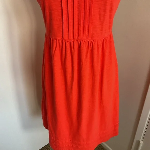 NWT Tommy Bahama Orange Spaghetti Strap Mini Dress Summer Beach Casual Size M - Picture 4 of 10